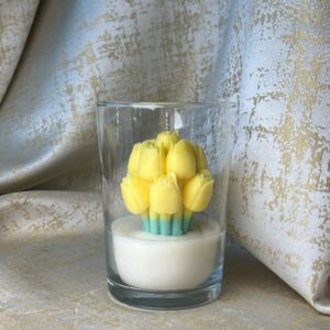 Klaasküünal ''Kollane tulbikimp''