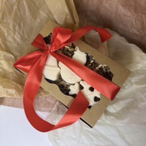 Jõuluküünalde komplekt (3tk) ”Lumehelbe trio”